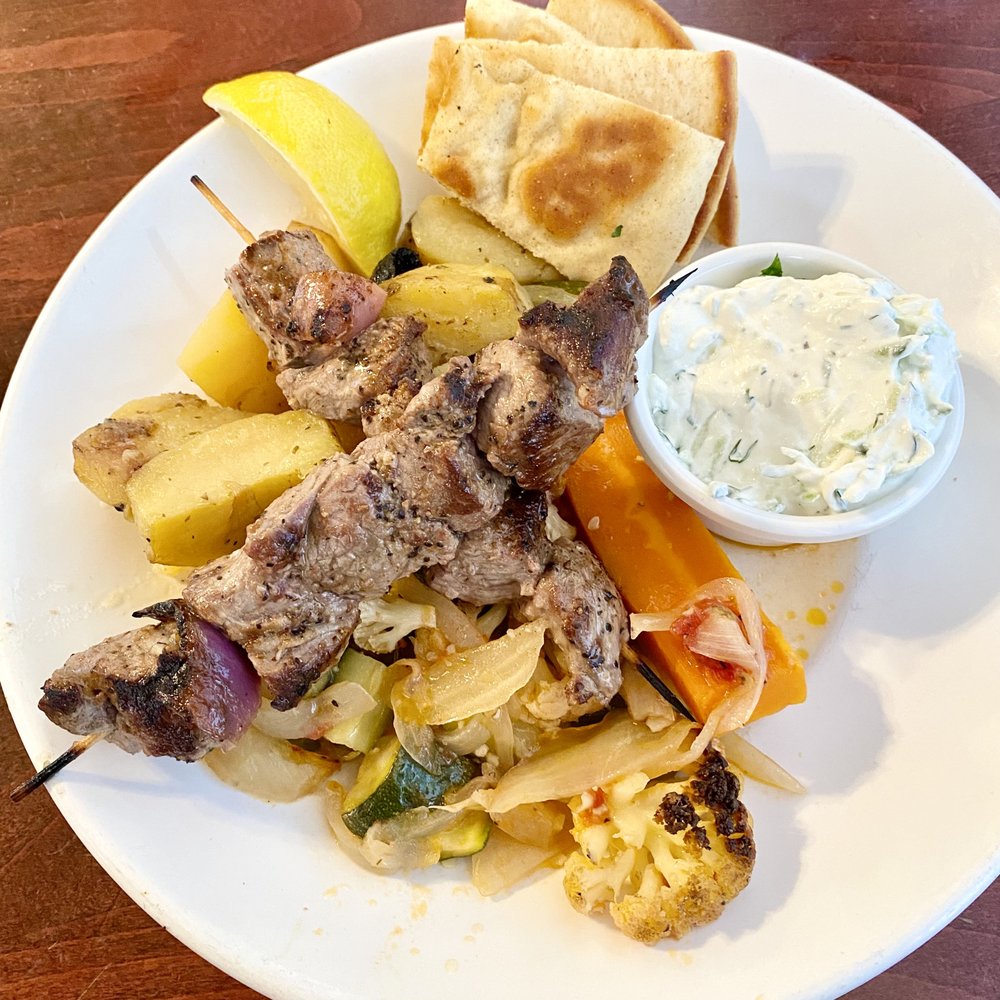 Samos Restaurant - Souvlaki Platter - Greek Near Me - Baltimore, Maryland Samos Restaurant - Souvlaki Platter - Greek Near Me - Baltimore, Maryland