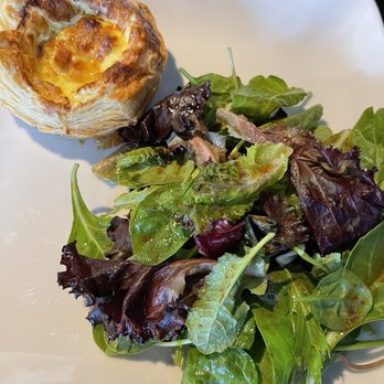 Saigon To Paris Cafe - Quiche and salad- perfect for breakfast! - Bakeries Near Me - Naples, Florida