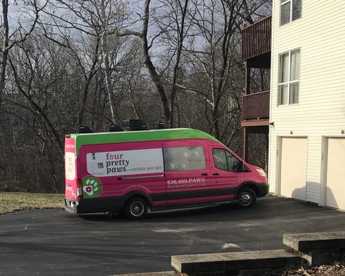 pretty paws mobile dog grooming