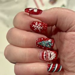 Covington Nails & Spa - Christmas Nails!!