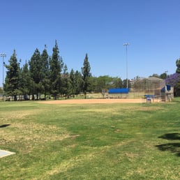 One of the many baseball diamonds