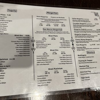 San Marcos Mexican Restaurant - Raleigh - Drink menu - Mexican Near Me - Raleigh, North Carolina San Marcos Mexican Restaurant - Raleigh - Drink menu - Mexican Near Me - Raleigh, North Carolina