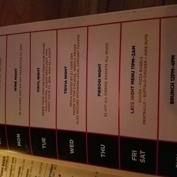 Jukebox - Daily specials / themed nights - Bars Near Me - Cleveland, Ohio Jukebox - Daily specials / themed nights - Bars Near Me - Cleveland, Ohio