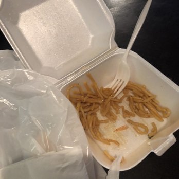 Sushi Cafe - Shrimp shell found in order of side noodles. - Sushi Bars Near Me - Tampa, Florida Sushi Cafe - Shrimp shell found in order of side noodles. - Sushi Bars Near Me - Tampa, Florida