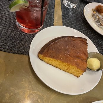 All Set Restaurant & Bar - cornbread with sweet butter - New American Near Me - Silver Spring, Maryland