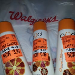 Walgreens - Look for treasures with these blaze orange stickers! You can find GREAT DEALS!