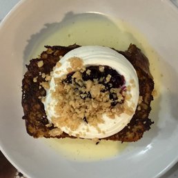 blueberry focaccia French toast blueberry focaccia French toast