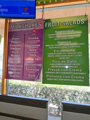 Menu photo 2 Jugos Acapulco Santa Ana, CA Menu photo 2 Jugos Acapulco Santa Ana, CA