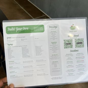 Simply Salad - Build your own salad! - Salad Near Me - Los Angeles, California