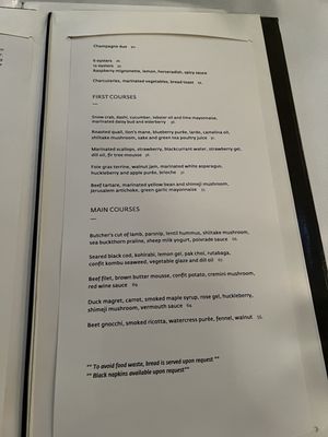 Menu photo 4 Toqué Montreal, QC