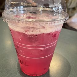 Barnes & Noble - Dragon fruit lemonade--didnt drink any either