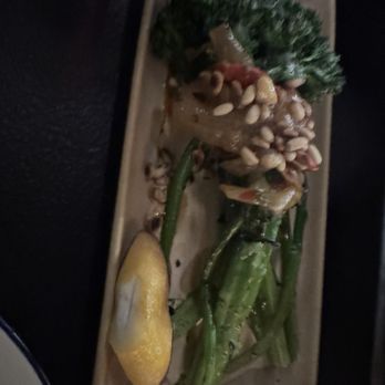 Ember Kitchen - Oops I forgot to mention the broccolini veggie side was also amazing. - Latin American Near Me - Austin, Texas