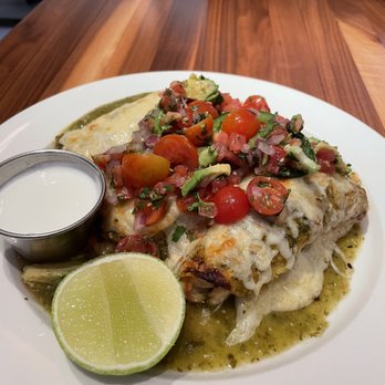 Central Bar + Kitchen - Green Chili Chicken Enchiladas - American Near Me - Nashville, Tennessee