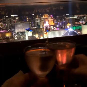 Skyfall Panoramic Bar & Lounge - The view is unbelievable! Dirty martini & rose cocktail. Both were delicious! - Cocktail Bars Near Me - Las Vegas, Nevada Skyfall Panoramic Bar & Lounge - The view is unbelievable! Dirty martini & rose cocktail. Both were delicious! - Cocktail Bars Near Me - Las Vegas, Nevada