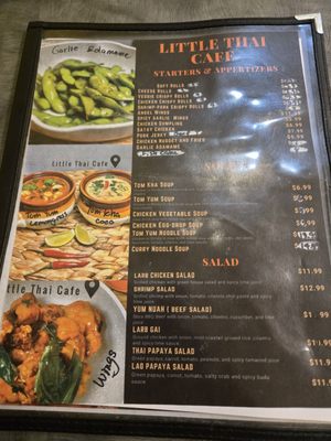 Menu photo 1 Little Thai Cafe Houston, TX Menu photo 1 Little Thai Cafe Houston, TX