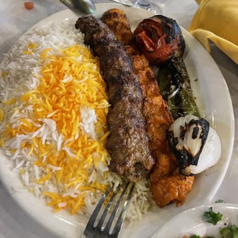 Raffi's Place - Beef koobideh combo with chicken - Middle Eastern Near Me - Glendale, California Raffi's Place - Beef koobideh combo with chicken - Middle Eastern Near Me - Glendale, California