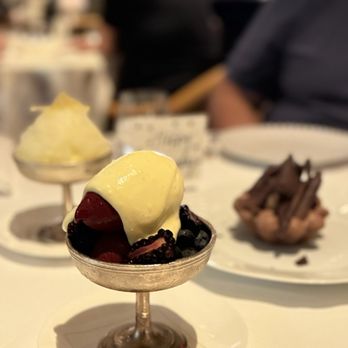 Café Carmellini - Berries & Asti Sorbetto - Cafes Near Me - New York, New York Café Carmellini - Berries & Asti Sorbetto - Cafes Near Me - New York, New York