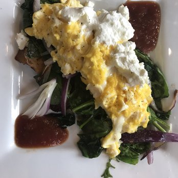 Rooster - Downtown - 3. Goat Cheese 3 Egg Scramble - Creperies Near Me - St. Louis, Missouri Rooster - Downtown - 3. Goat Cheese 3 Egg Scramble - Creperies Near Me - St. Louis, Missouri