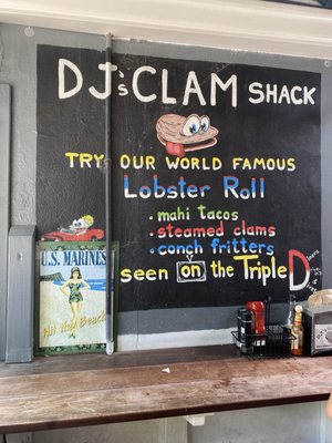 Menu photo 1 DJ's Clam Shack Key West, FL Menu photo 1 DJ's Clam Shack Key West, FL