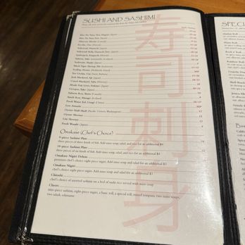 Kanpai Sushi - Menu - Japanese Near Me - Pismo Beach, California
