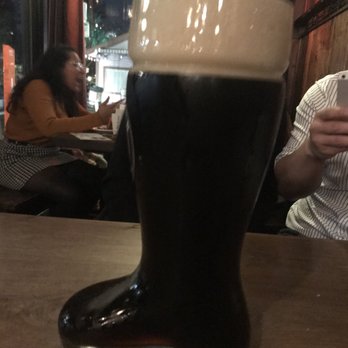 Prost! - The boot! Filled with Aldersbacher Kloster Weisse Dunkel - a great choice - Pubs Near Me - Portland, Oregon Prost! - The boot! Filled with Aldersbacher Kloster Weisse Dunkel - a great choice - Pubs Near Me - Portland, Oregon