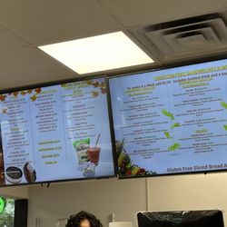 Smoothie Kitchen - Menu