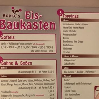 Köpkes Eiscafe - Ice Cream & Frozen Yogurt Near Me - Stade, NI
