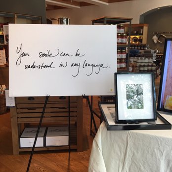 Williams-Sonoma - Front store feature, shout out to Quarterwares for featuring my handwritten piece!  It's for a good cause.. - Specialty Food Near Me - Winter Park, Florida