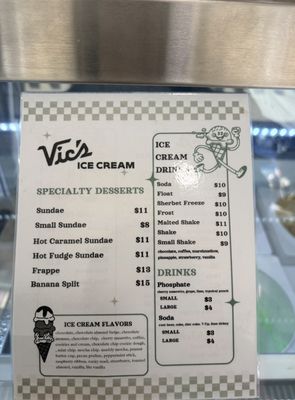 Menu photo 8 Vic's Ice Cream Sacramento, CA Menu photo 8 Vic's Ice Cream Sacramento, CA