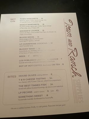 Menu photo 8 Town and Ranch Albuquerque, NM
