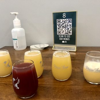 Phase Three Brewing Company - Digital menu, hand sanitizer, beer flight - Breweries Near Me - Lake Zurich, Illinois