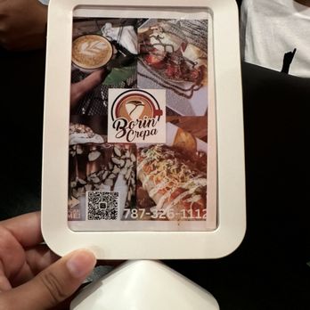 Borin Crepa - Scan for menu - Creperies Near Me - Fajardo, Puerto Rico