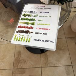 Pure Spa - Menu