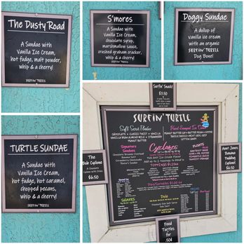 Surfin' Turtle Ice Cream Shoppe - Menu - Ice Cream & Frozen Yogurt Near Me - Satellite Beach, Florida