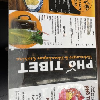 Pho Tibet - Menu - Vietnamese Near Me - New Paltz, New York Pho Tibet - Menu - Vietnamese Near Me - New Paltz, New York
