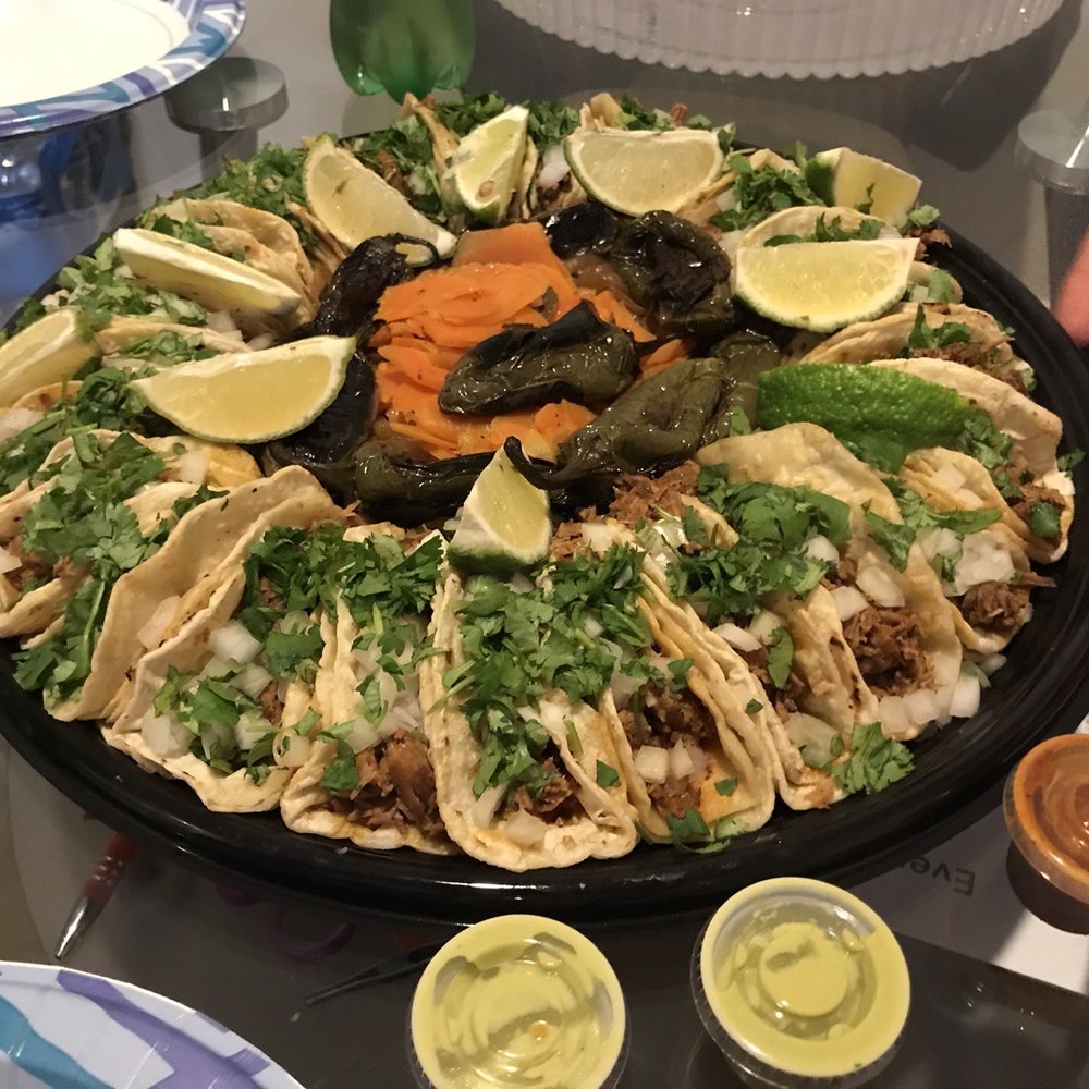 Barbacoa tacos, order of 25. Barbacoa tacos, order of 25.