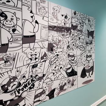 Hero Cha - Of course, Hero-Cha has a comic featuring their mascot! - Bubble Tea Near Me - Friendswood, Texas