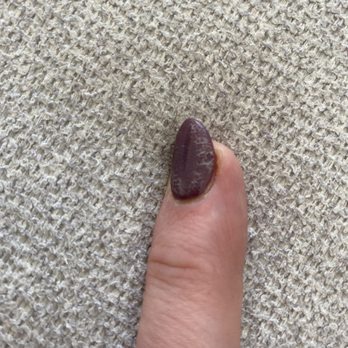Luxe Nail Lounge - Cracked gel topcoat over dip nail - Nail Salons Near Me - Fairfax, Virginia Luxe Nail Lounge - Cracked gel topcoat over dip nail - Nail Salons Near Me - Fairfax, Virginia