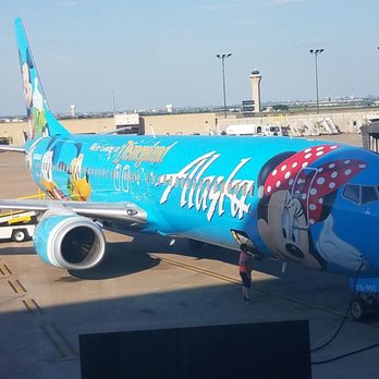 Alaska Airlines - The plane I rode in. (Adorable) - Airlines Near Me - Dallas, Texas