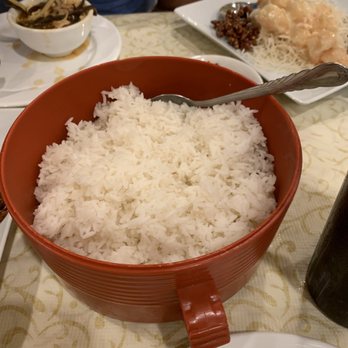 Oriental Chef - Steamed Rice for the table - Seafood Near Me - Stockton, California