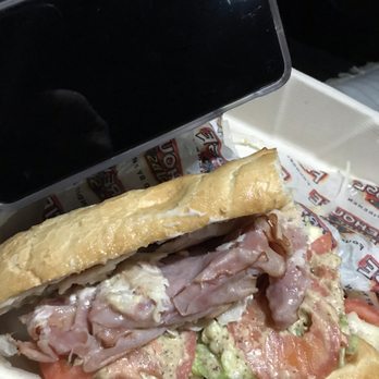 Firehouse Subs - Large Hook and Ladder? Looks to be a medium.  I paid$ 9.88 for this. Smaller bun and not much meat. Gettin ripped off. :( - Fast Food Near Me - Jacksonville, Florida