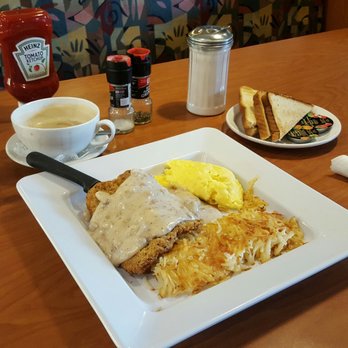 Flashback Diner & Coffeehouse - Country Fried Steak & Eggs If you are really really hungry and nearby for breakfast, this is probably a good option. - Diners Near Me - Davie, Florida