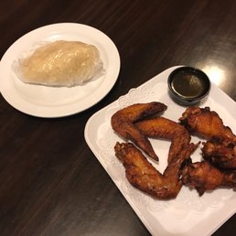 Chicken Wings and Sticky Rice