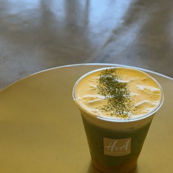 H&A Coffee And Tea - Mango matcha - Coffee & Tea Near Me - Rosemead, California