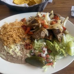 Carnitas plate with tortillas.  The best!