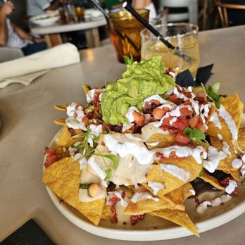 Luna Bistro Cafe - Chorizo nachos. - New American Near Me - Long Beach, California Luna Bistro Cafe - Chorizo nachos. - New American Near Me - Long Beach, California