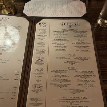 Repeal 33 - menu - Bars Near Me - Savannah, Georgia Repeal 33 - menu - Bars Near Me - Savannah, Georgia