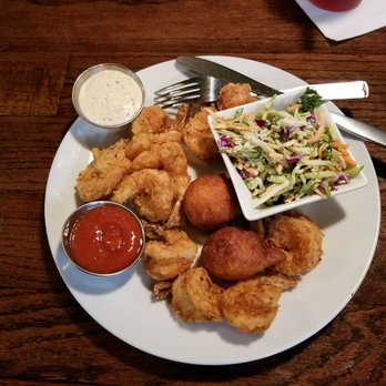 Sundae Cafe - Fried shrimp lunch. Very good local fried shrimp. - Seafood Near Me - Tybee Island, Georgia