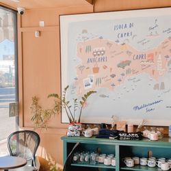 Capri Gelato & Coffee Bar - So cute!