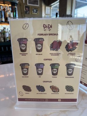 Menu photo 6 Di Di Coffee Houston, TX